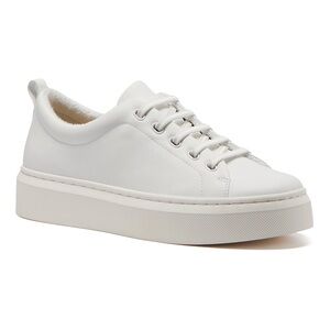 ABEO Jumpstreet Bungee, Women’s 6.5, comfy leather white sneakers,‎ arch support
